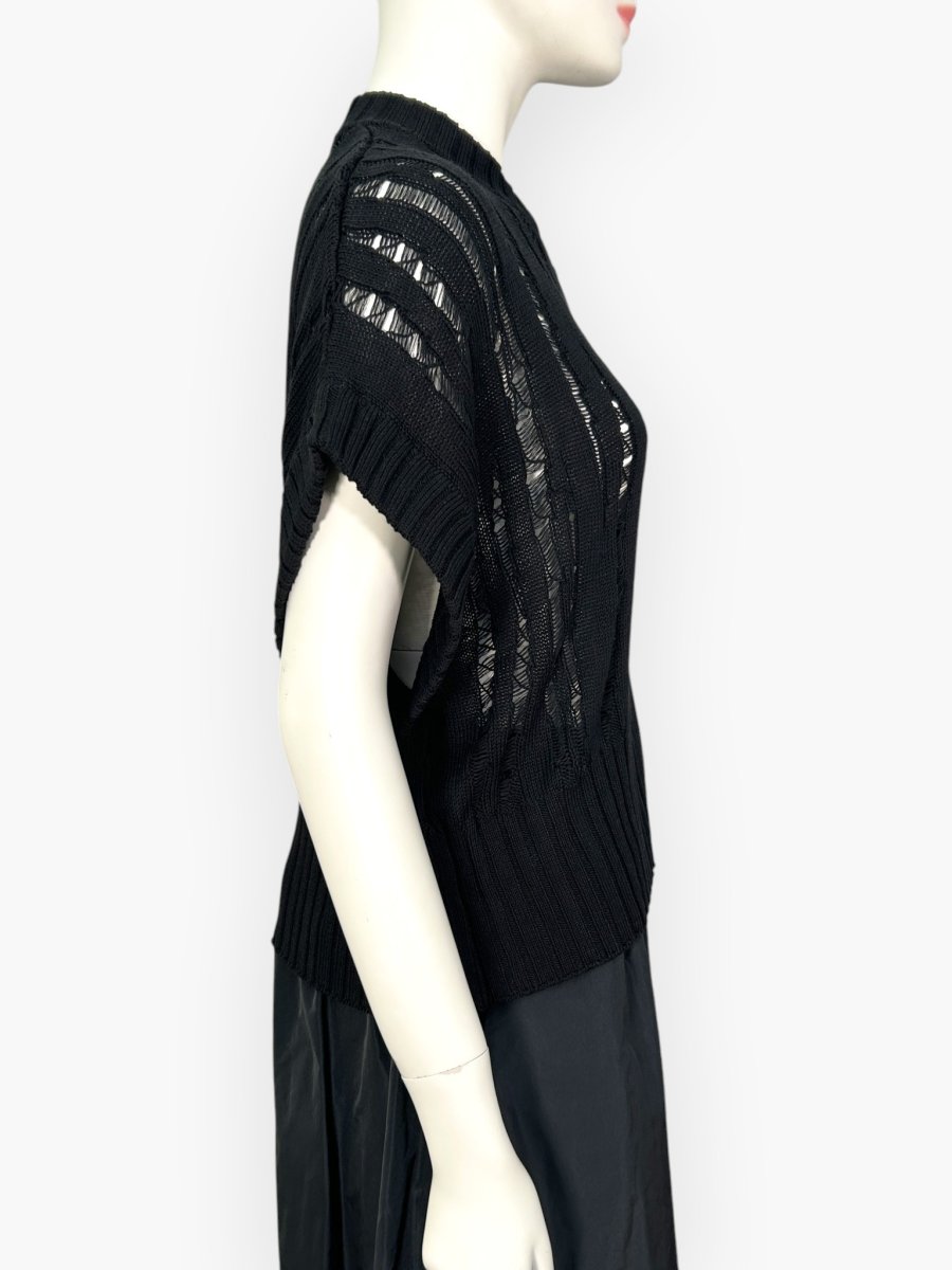 画像9: ボーラーメッシュニット  (9)