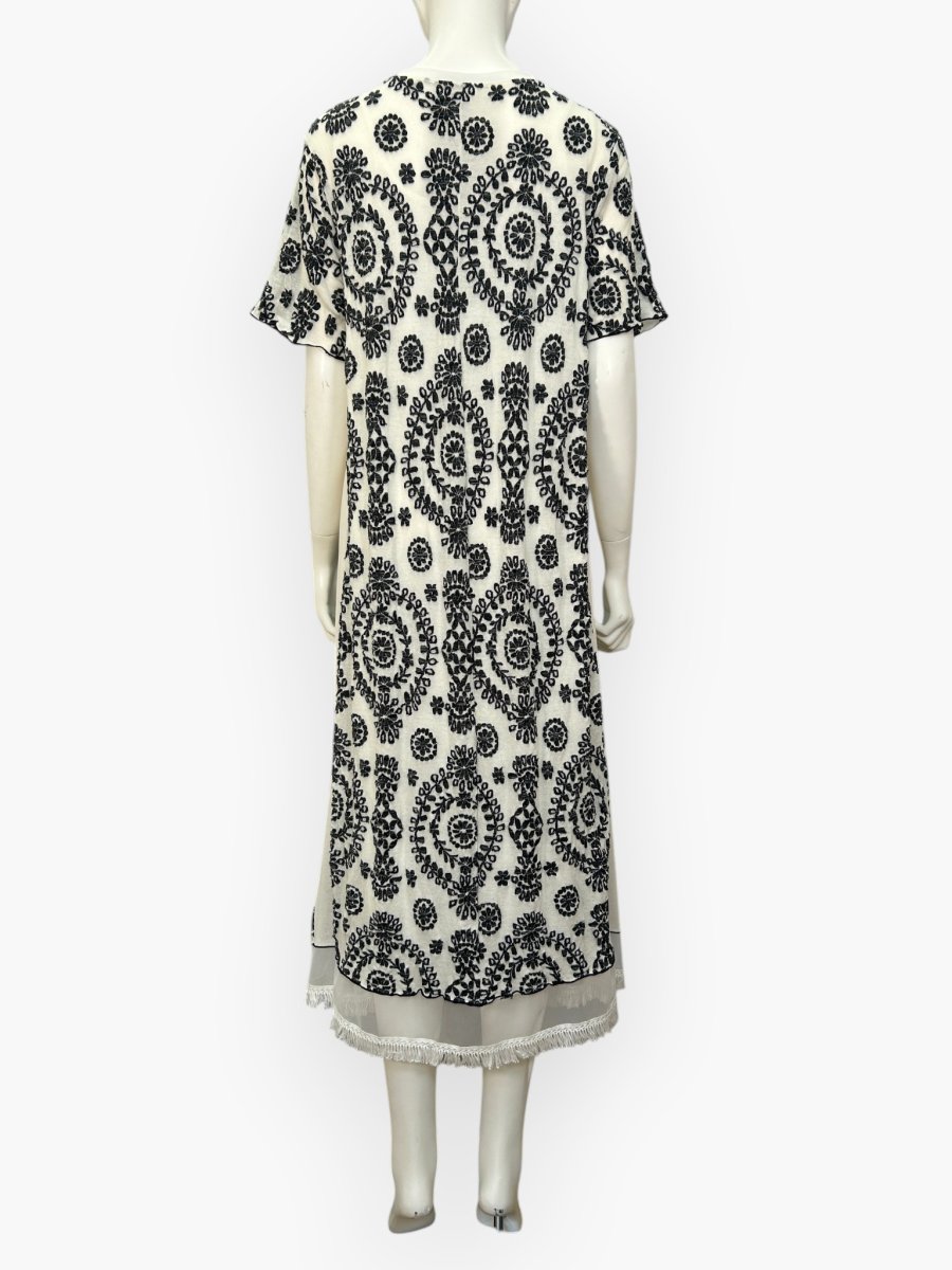 画像11: レースジャガード　ワンピース  (11)