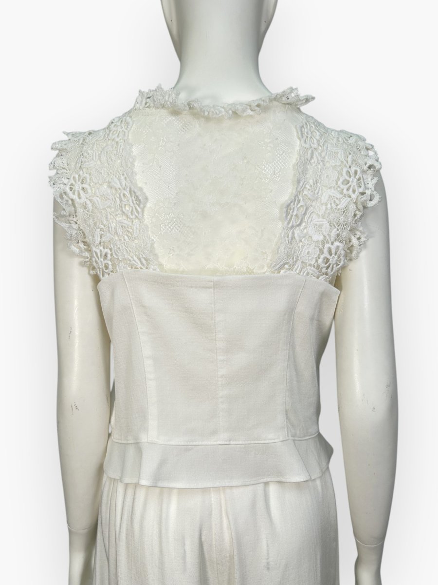 画像10: マチュアリーデニム　レースジレ  (10)