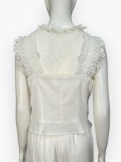 画像10: マチュアリーデニム　レースジレ  (10)