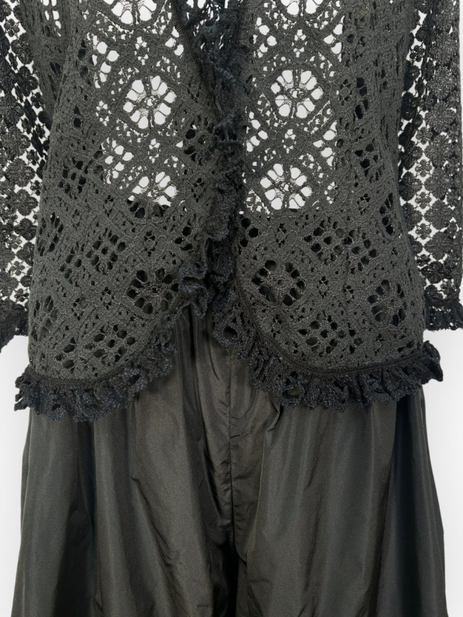 画像5: メランジェレース　ブラウス  (5)