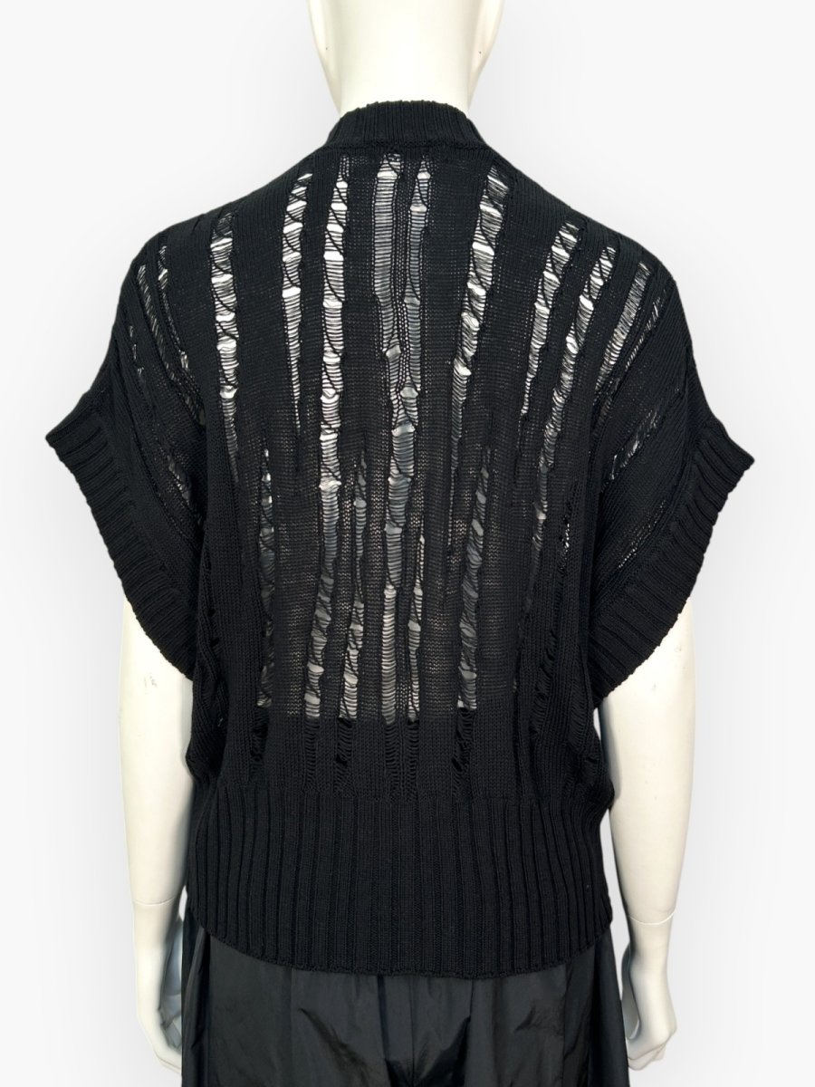 画像10: ボーラーメッシュニット  (10)