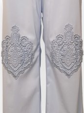 画像4: ２WAYタフタ　レース付きパンツ  (4)