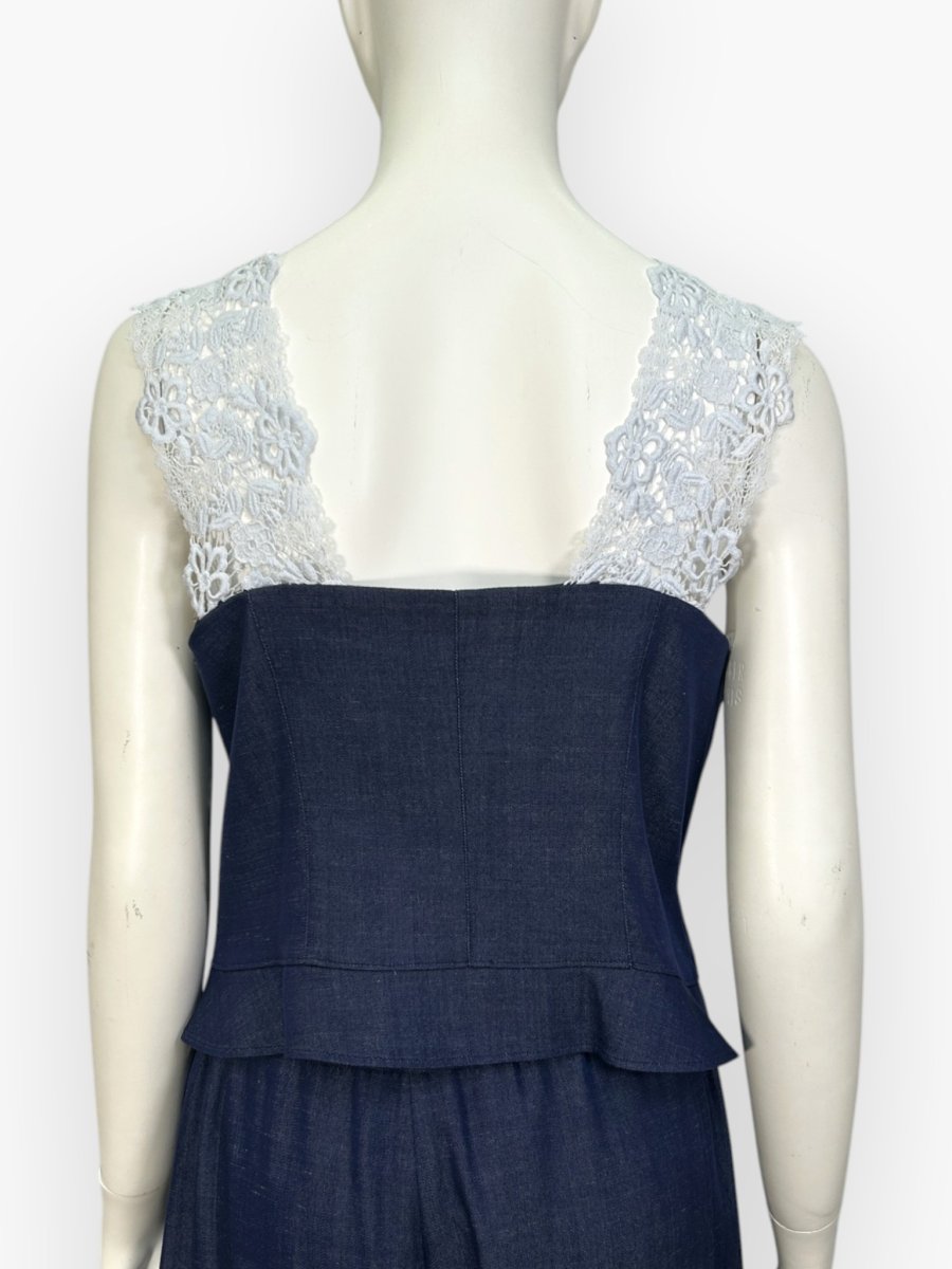 画像3: マチュアリーデニム　レースジレ  (3)