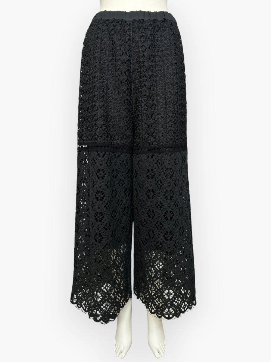 画像1: メランジェレース　パンツ  (1)