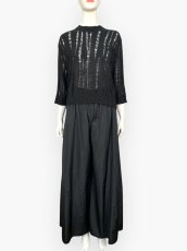 画像13: ボーラーメッシュニット　プルオーバー  (13)