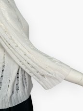 画像8: ボーラーメッシュニット　プルオーバー  (8)