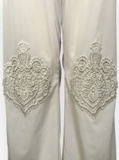 画像8: ２WAYタフタ　レース付きパンツ  (8)