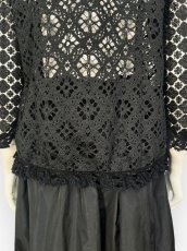 画像7: メランジェレース　ブラウス  (7)