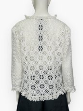 画像11: メランジェレース　ブラウス  (11)