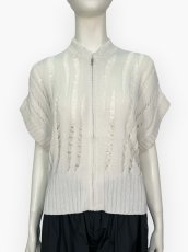 画像4: ボーラーメッシュニット  (4)