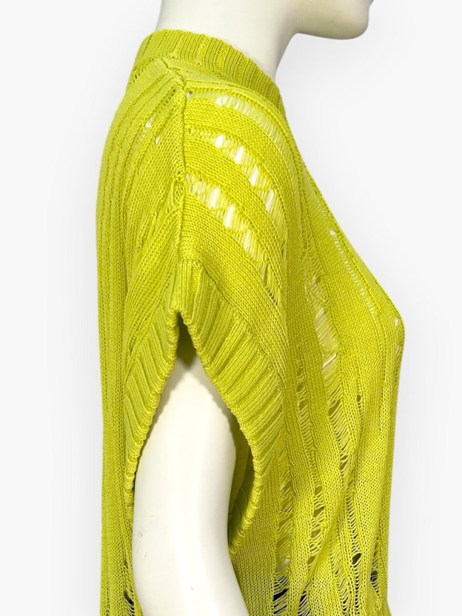 画像2: ボーラーメッシュニット  (2)