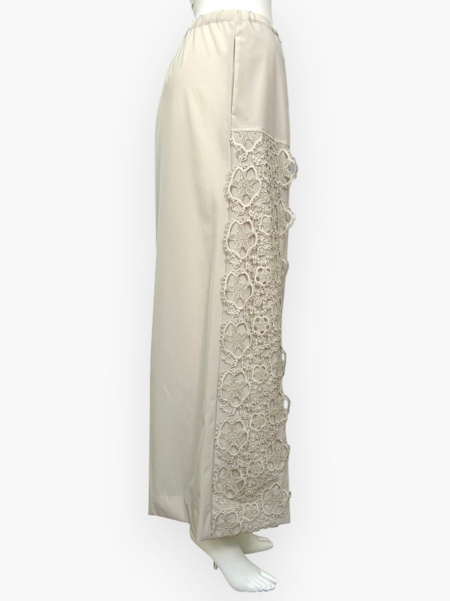 画像2: ２WAYタフタ　サイドレースパンツ  (2)