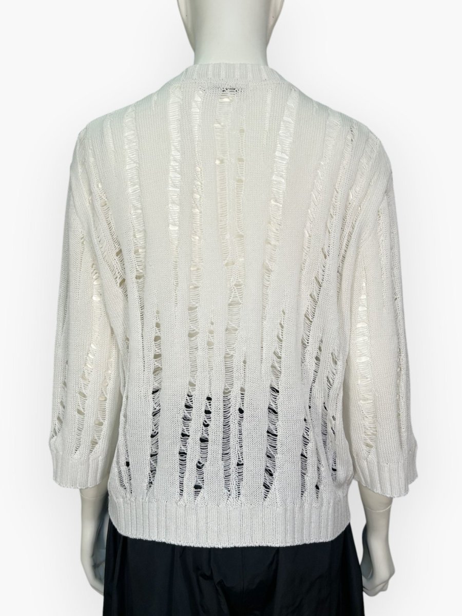 画像6: ボーラーメッシュニット　プルオーバー  (6)