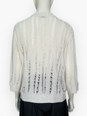 画像6: ボーラーメッシュニット　プルオーバー  (6)