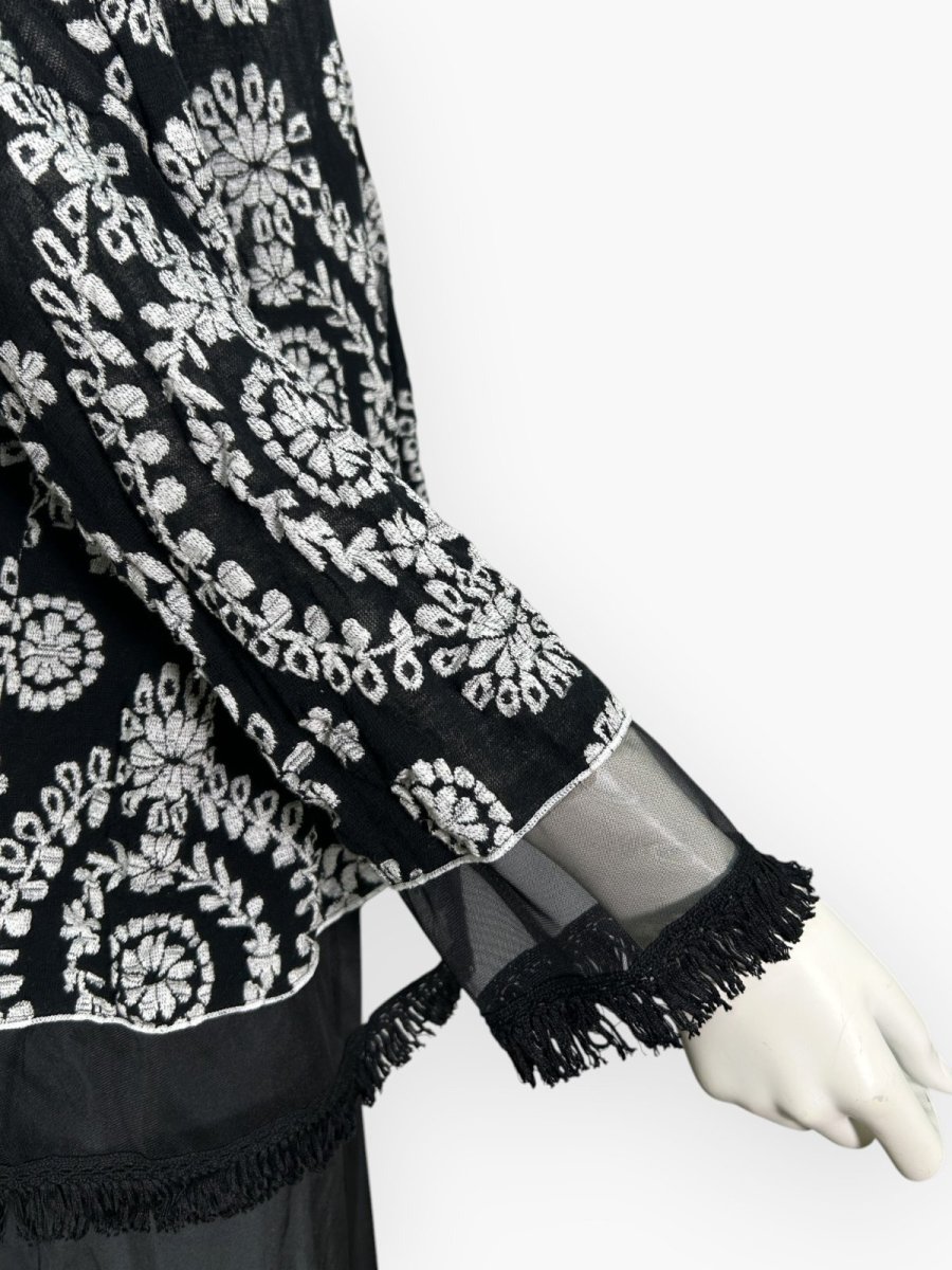 画像12: レースジャガード　カーディガン  (12)