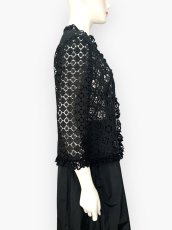 画像2: メランジェレース　ブラウス  (2)