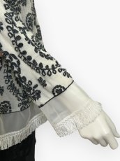 画像4: レースジャガード　カーディガン  (4)