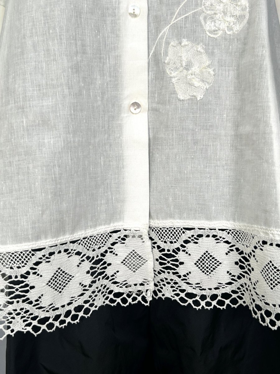 画像9: ブラッシュフラワーエンブ　ブラウス  (9)