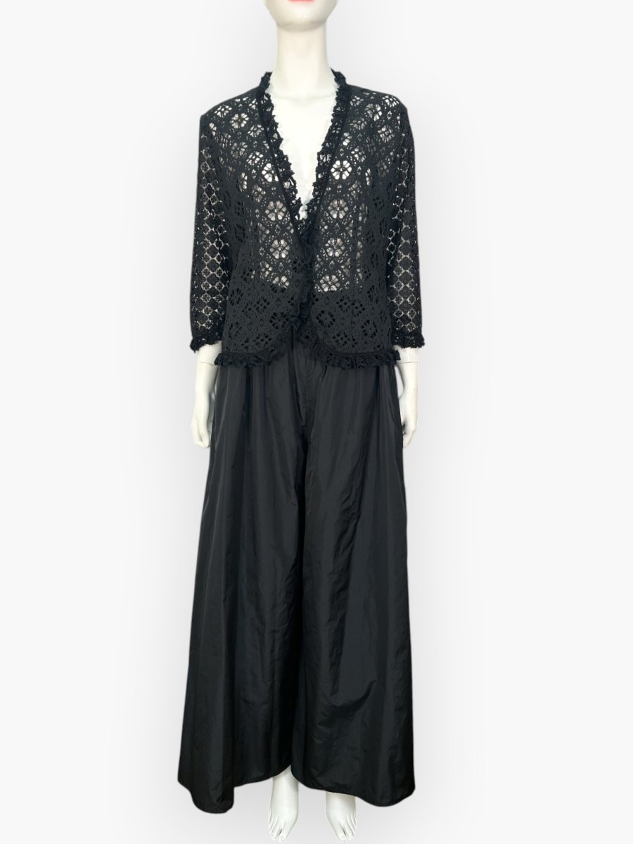 画像8: メランジェレース　ブラウス  (8)