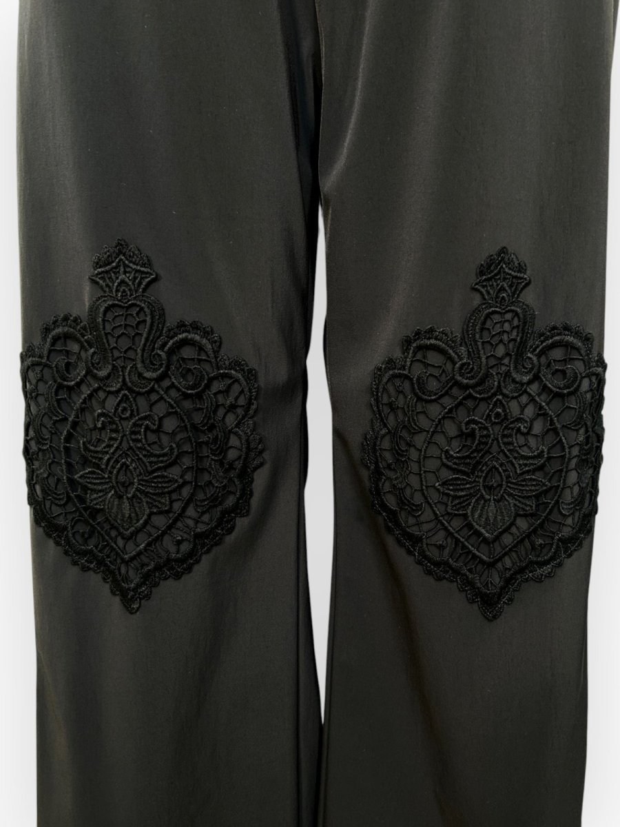 画像14: ２WAYタフタ　レース付きパンツ  (14)