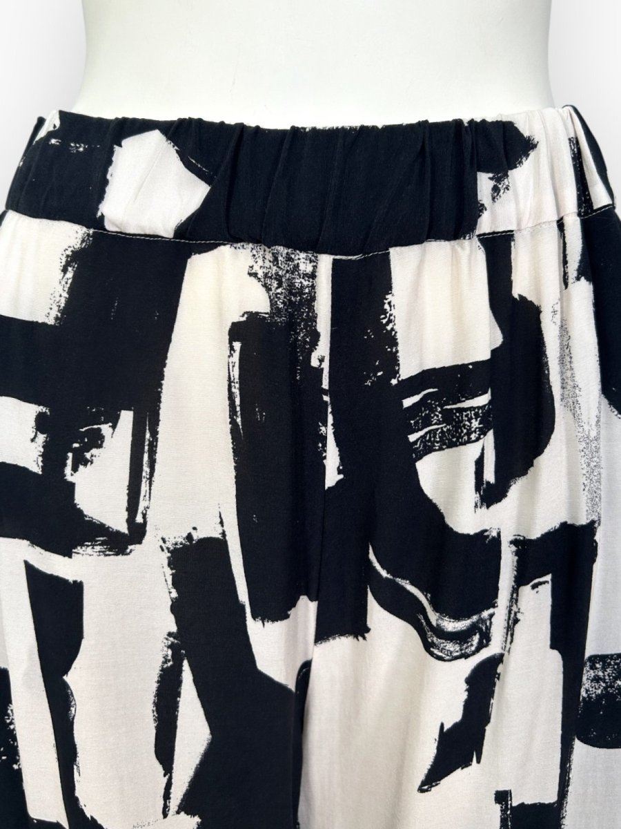 画像4: ブラッシュアートプリント　パンツ  (4)