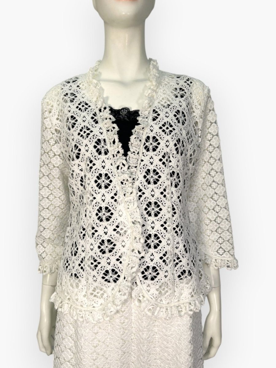 画像16: メランジェレース　ブラウス  (16)