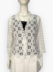 画像16: メランジェレース　ブラウス  (16)