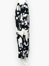 画像2: ブラッシュアートプリント　パンツ  (2)