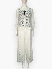 画像18: メランジェレース　ブラウス  (18)