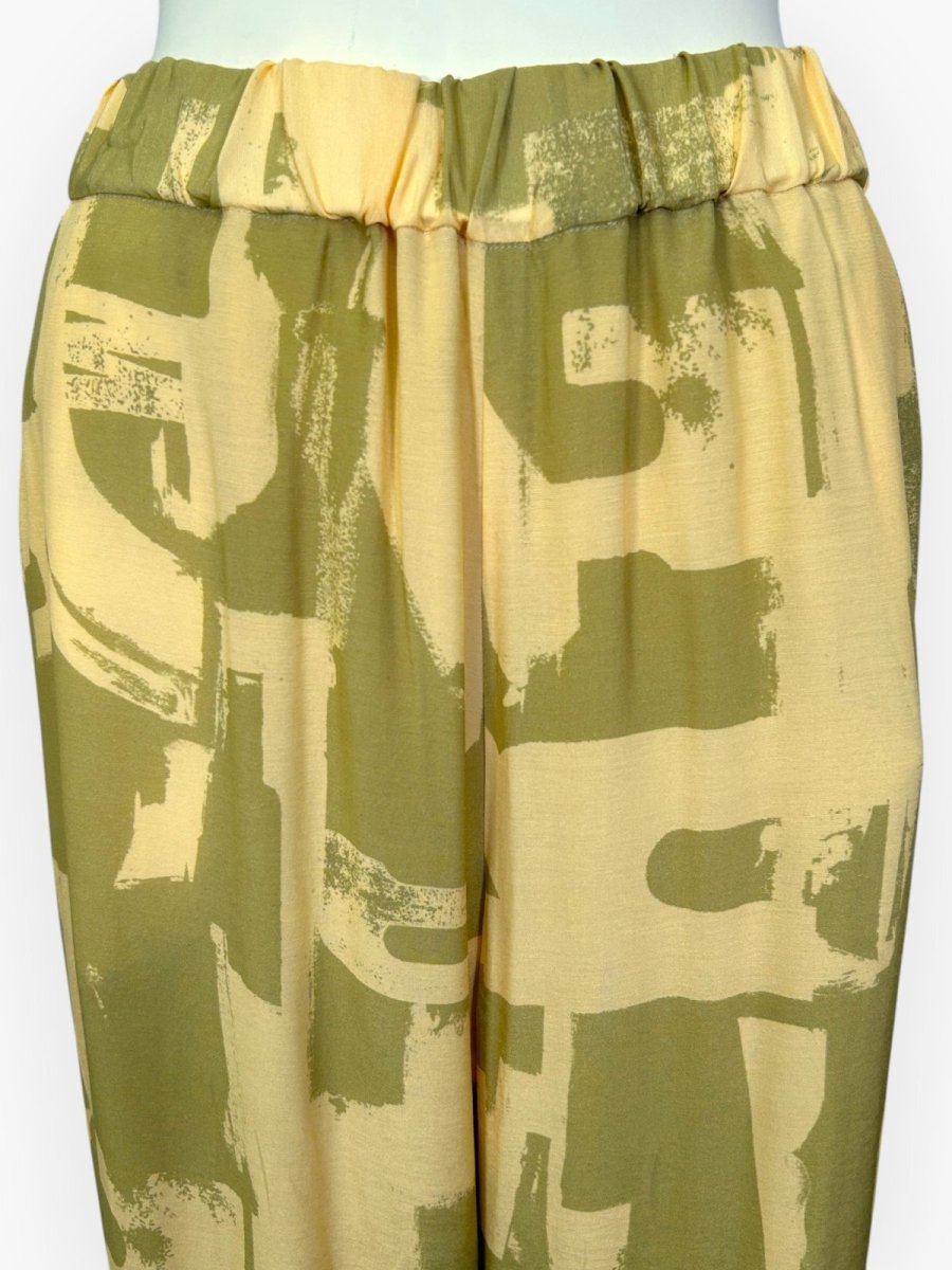 画像8: ブラッシュアートプリント　パンツ  (8)