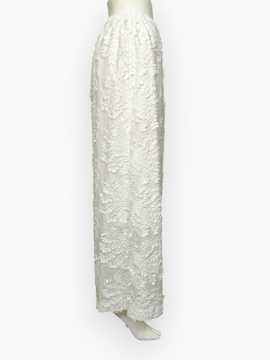 画像2: ジオメトリックフラワー　パンツ  (2)