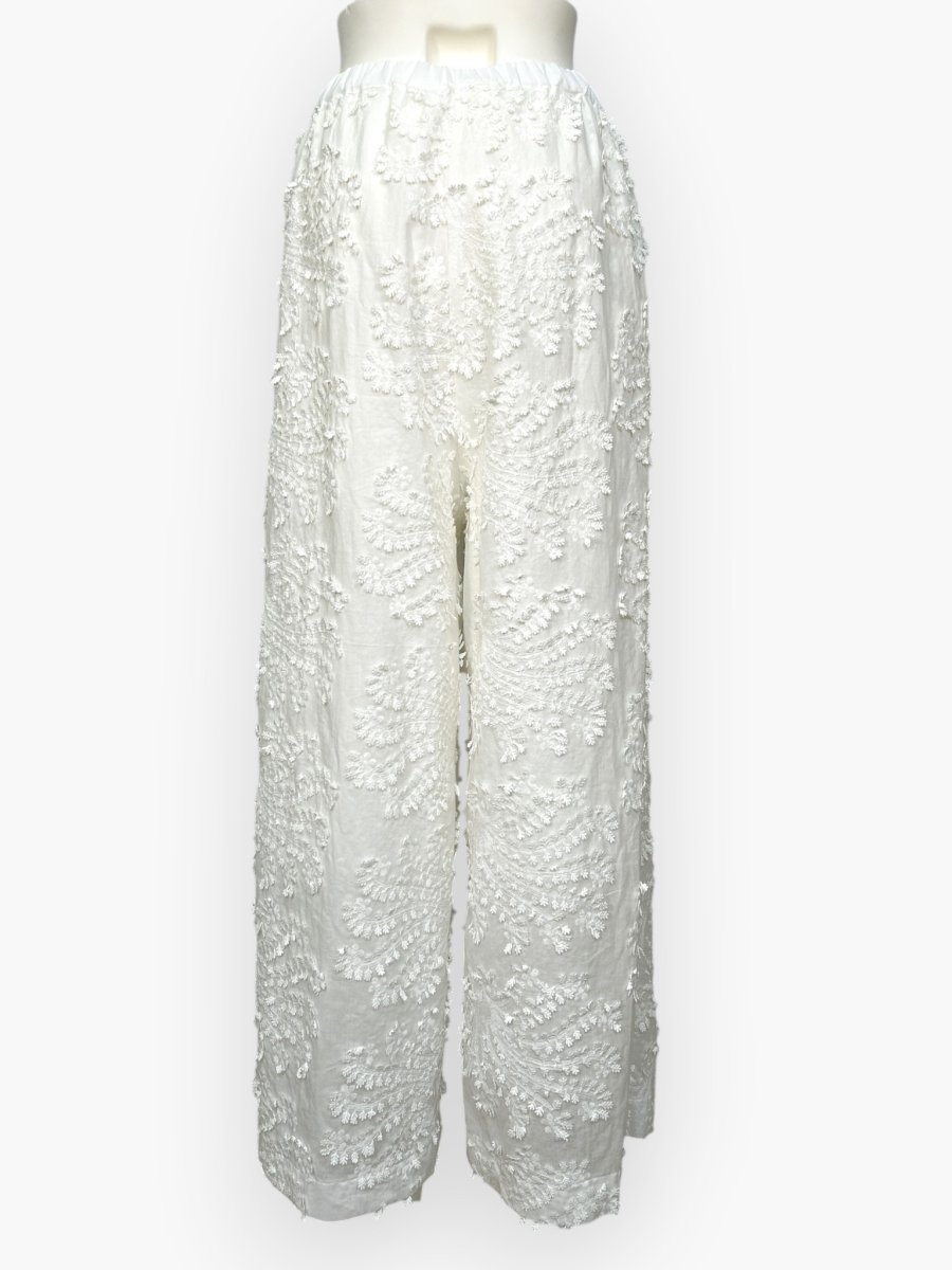 画像3: ジオメトリックフラワー　パンツ  (3)