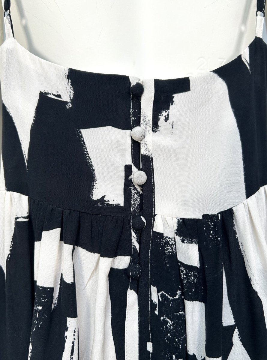 画像5: ブラッシュアートプリント　キャミワンピース  (5)