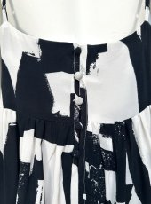 画像5: ブラッシュアートプリント　キャミワンピース  (5)