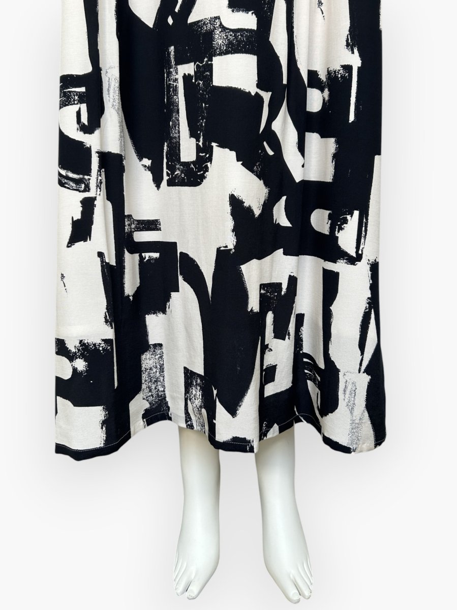 画像6: ブラッシュアートプリント　キャミワンピース  (6)