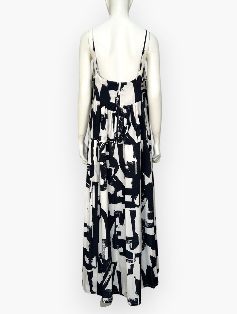 画像3: ブラッシュアートプリント　キャミワンピース  (3)