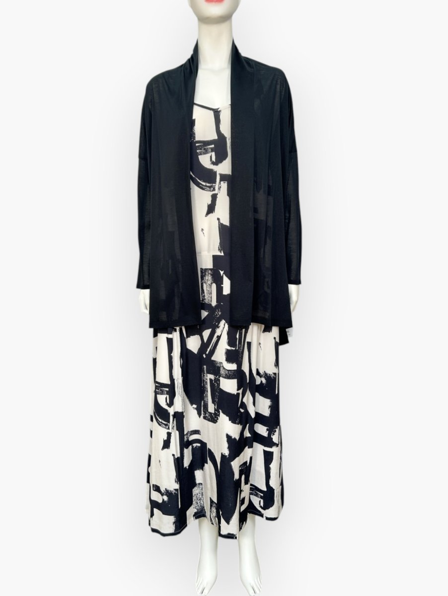 画像10: ブラッシュアートプリント　キャミワンピース  (10)