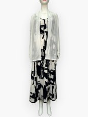 画像9: ブラッシュアートプリント　キャミワンピース  (9)