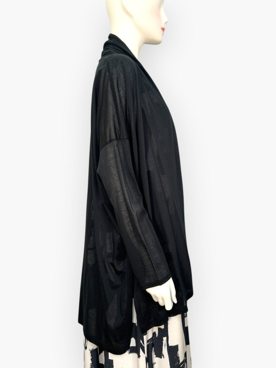 画像2: ハイゲージシアージャージー　カーディガン  (2)