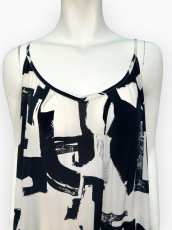 画像4: ブラッシュアートプリント　キャミワンピース  (4)