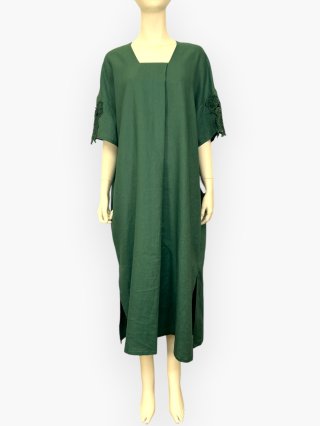 美品　4298／SHIZUKA KOMURO★　リネン　ノースリーブワンピース ワンピース - 4298 SHIZUKA KOMURO