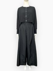画像6: ハイストレッチ楊柳　ショート丈カーディガン  (6)
