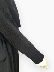 画像5: ハイストレッチ楊柳　ショート丈カーディガン  (5)