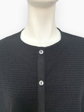画像4: ハイストレッチ楊柳　ショート丈カーディガン  (4)