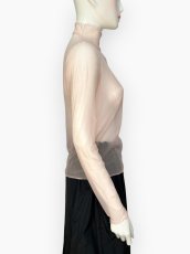 画像11: ＊無地チュール　スタンドネック  (11)