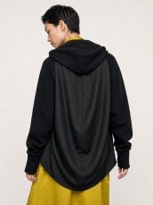 画像1: 裏双糸立体ループ裏毛　フーディー  (1)