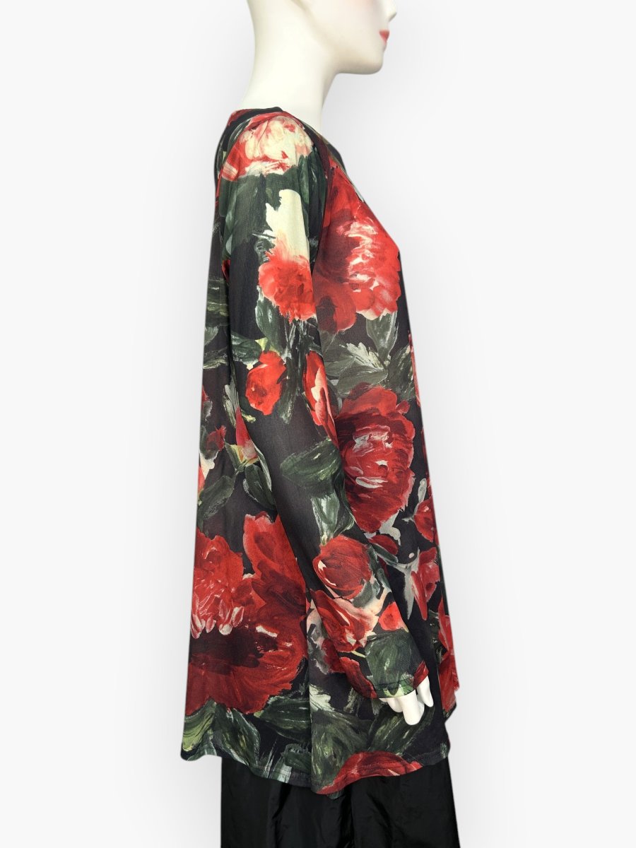 画像4: アートローズチュール　チュニック  (4)