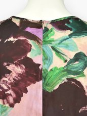 画像13: アートローズプリント　ワンピース  (13)