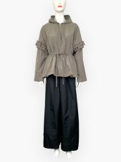 画像7: タフタ　フード付きブルゾン  (7)